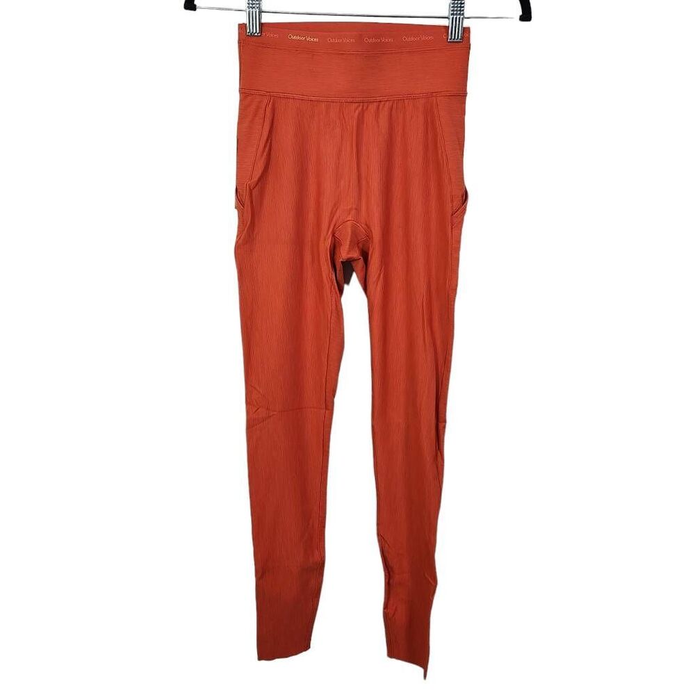 Outdoor Voices Orange Athletic Leggings NWT Size XS Orange Leggings